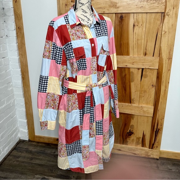 Lands' End Dresses & Skirts - LandsEnd Patchwork Dress